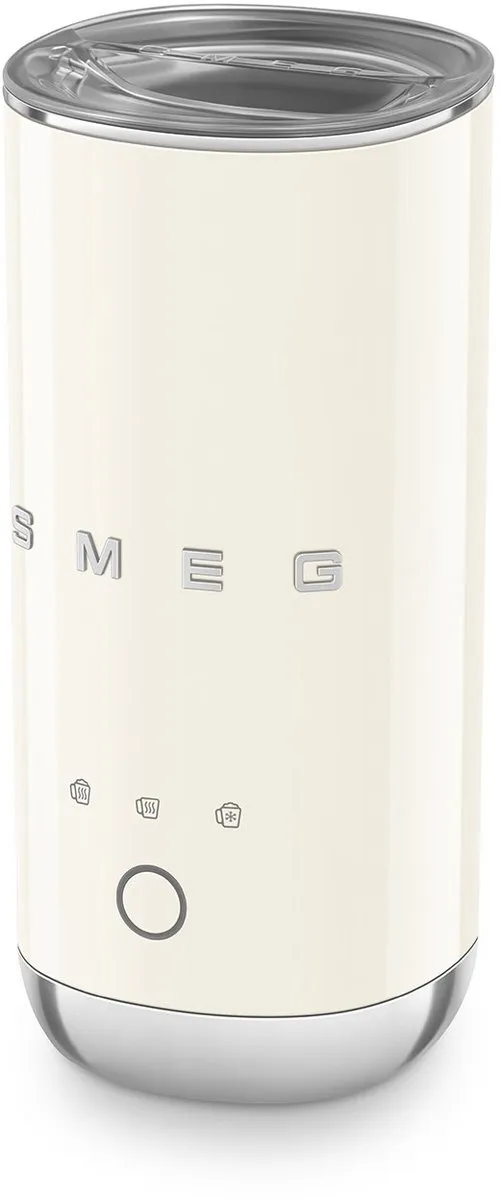 Smeg MFF02CREU Melkopschuimer - 500W - 180ml - Crème