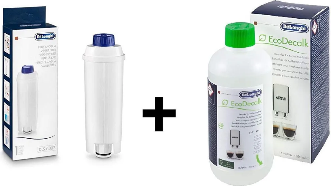 De'Longhi DLSC002 Waterfilter & Ontkalker - 2 Stuks