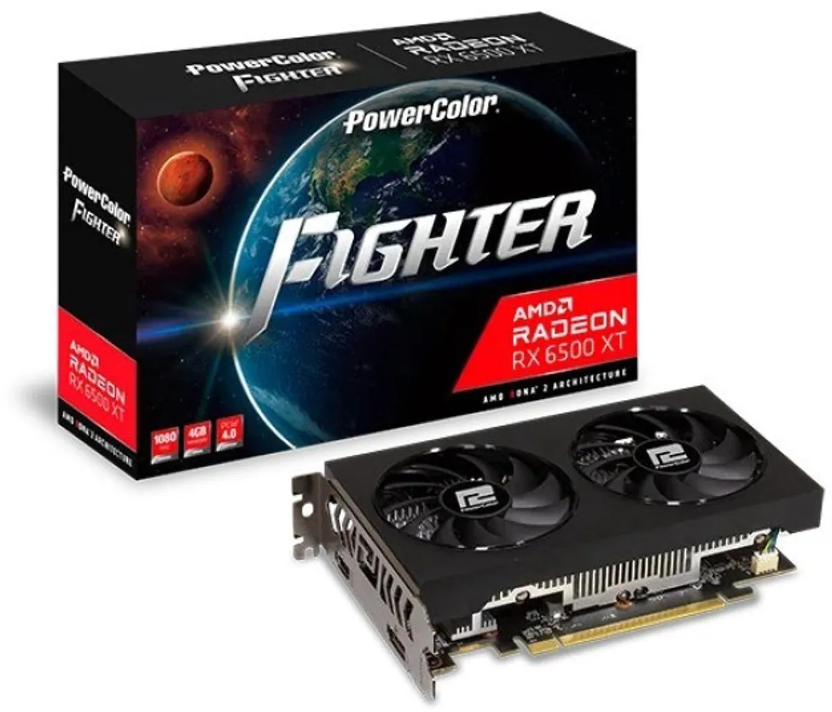 AMD PowerColor Fighter Radeon RX 6500 XT 4GB