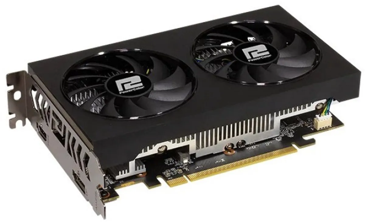 AMD PowerColor Fighter Radeon RX 6500 XT 4GB - Dual Fan - afbeelding 6 van 6