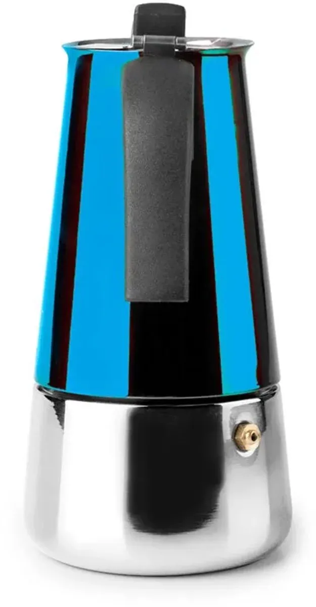 Ibili Moca Blue Koffiezetapparaat - 4 Bekers - Blauw - afbeelding 2 van 3