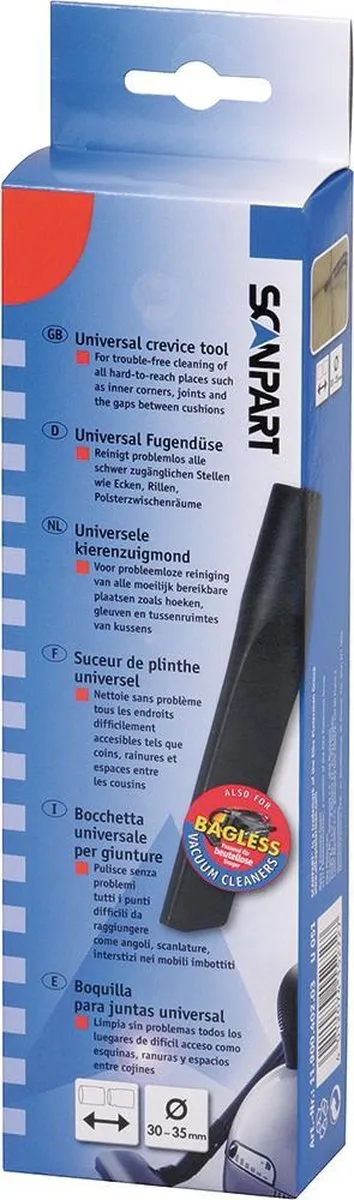 Scanpart Spleetzuigmond U051 30-35mm - o.a. AEG/Bosch/Miele