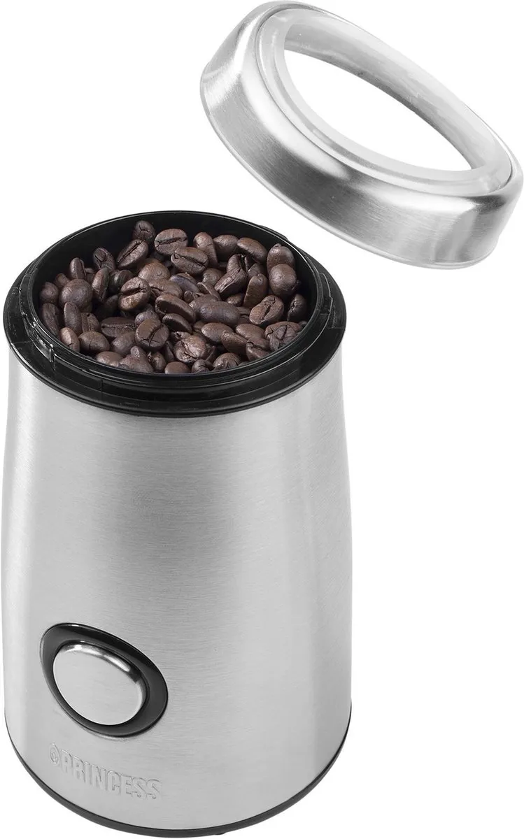 Princess Elektrische Koffiemolen Deluxe 242196 - 150W - 50ml - Wit
