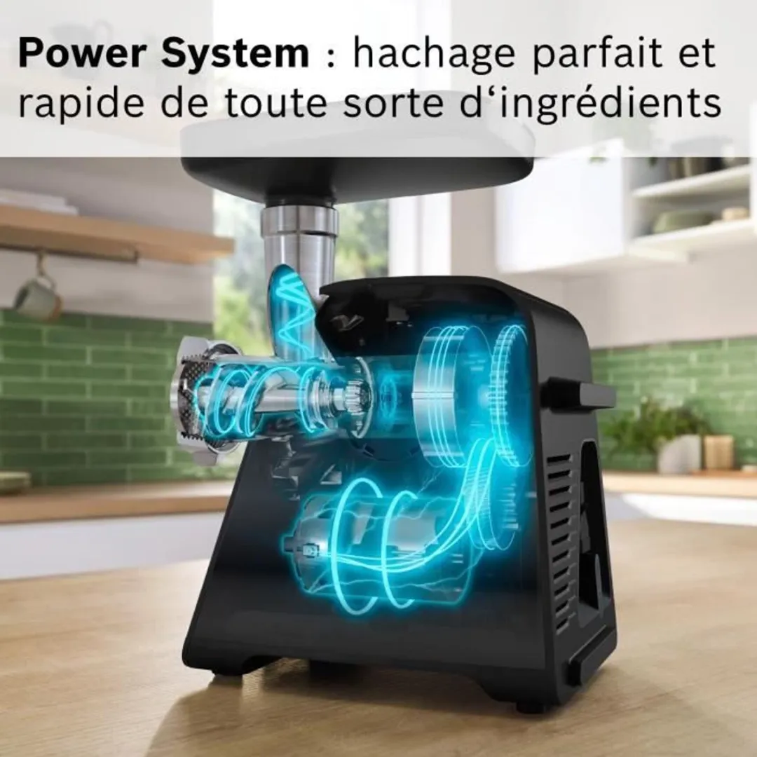 Bosch Serie 6 MFWS660B Vleesmolen 500W - Zwart