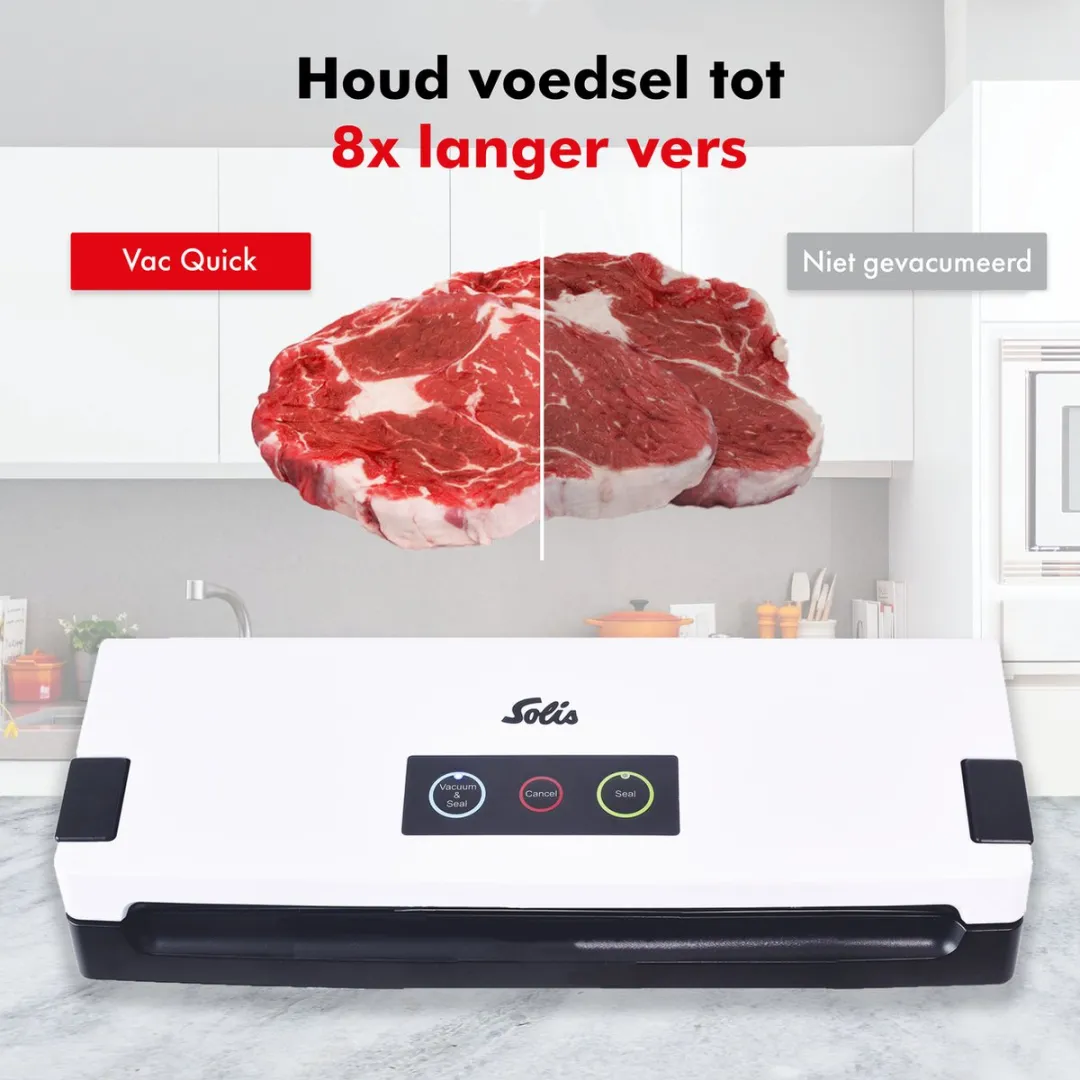 Solis Vac Quick 576 Vacuümmachine - Wit