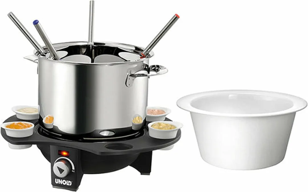 Unold 48645 Elegance Elektrische Fonduepan - 1000W - 8 Personen