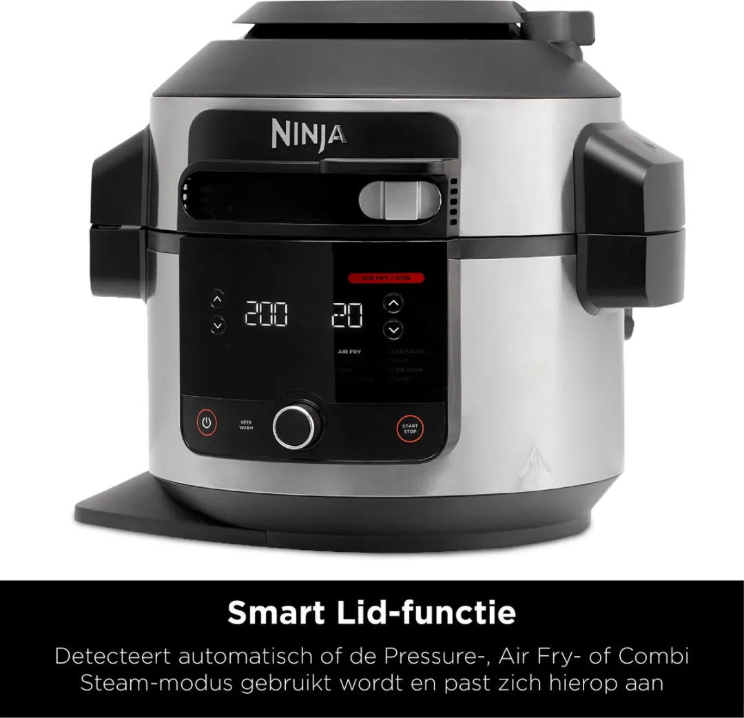 Ninja Foodi OL550EU Multicooker 6L - 11 Kookfuncties - Zilver/Zwart