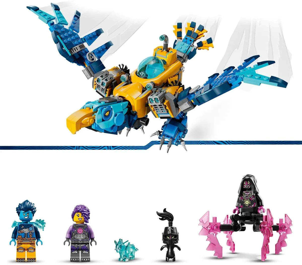 LEGO DREAMZzz Krokodil Onderzeeër 71512 - 3 Minifiguren - Multicolor - afbeelding 6 van 6