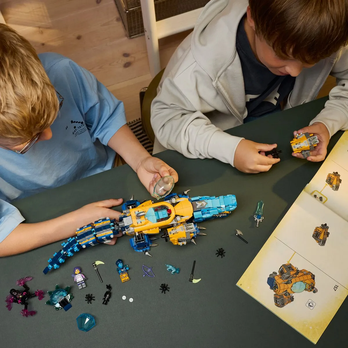 LEGO DREAMZzz Krokodil Onderzeeër 71512 - 3 Minifiguren - Multicolor