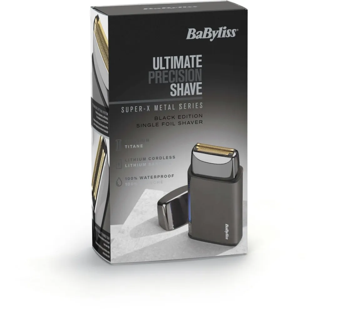 Babyliss Super-X Metal Series FS991SE Scheerapparaat - Zwart