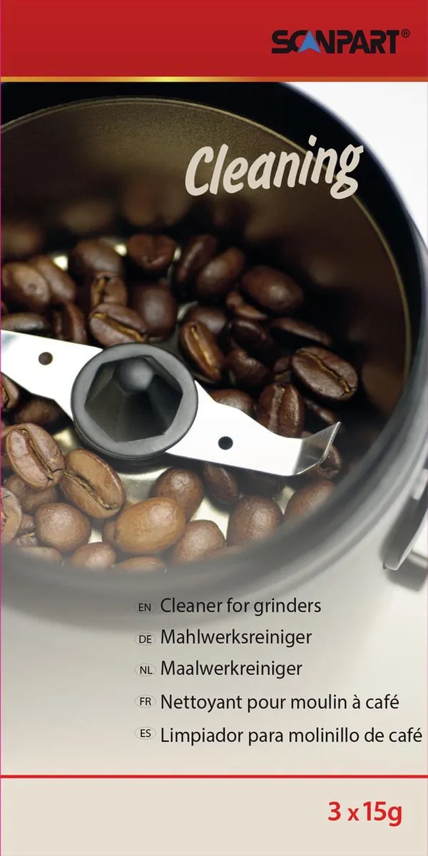 Scanpart Koffiemolen Reiniger 315ml - 3 Stuks
