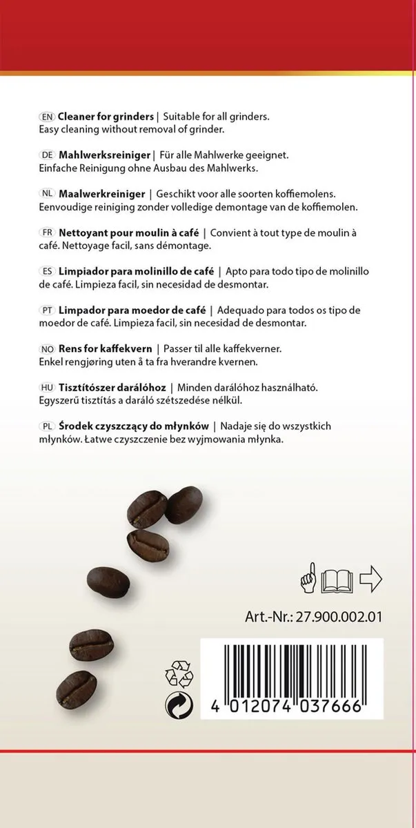 Scanpart Koffiemolen Reiniger 315ml - 3 Stuks