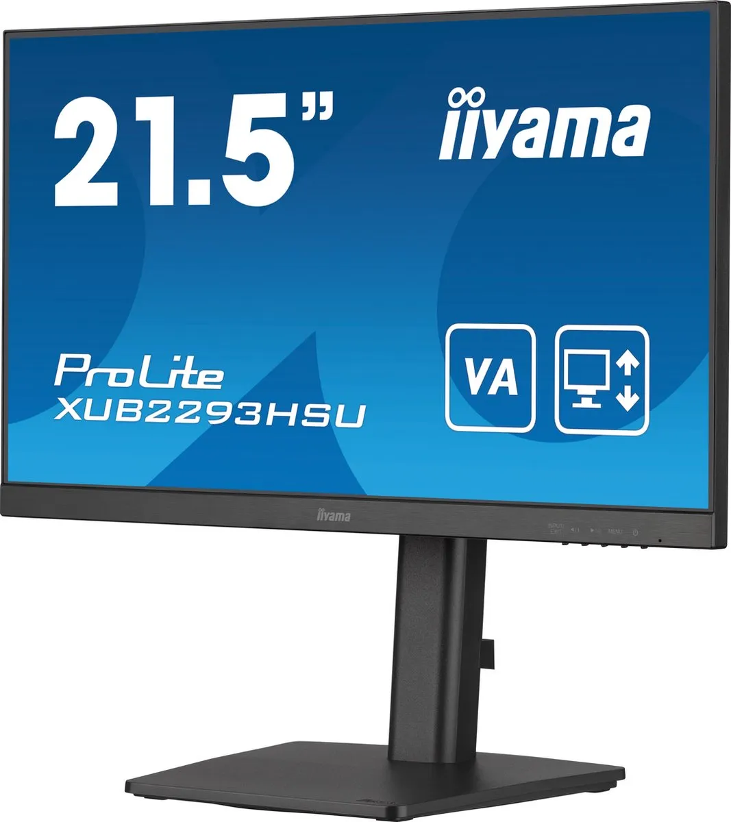 iiyama ProLite XUB2293HSU-B7 Monitor 21.5" IPS Full HD - 100Hz - Zwart