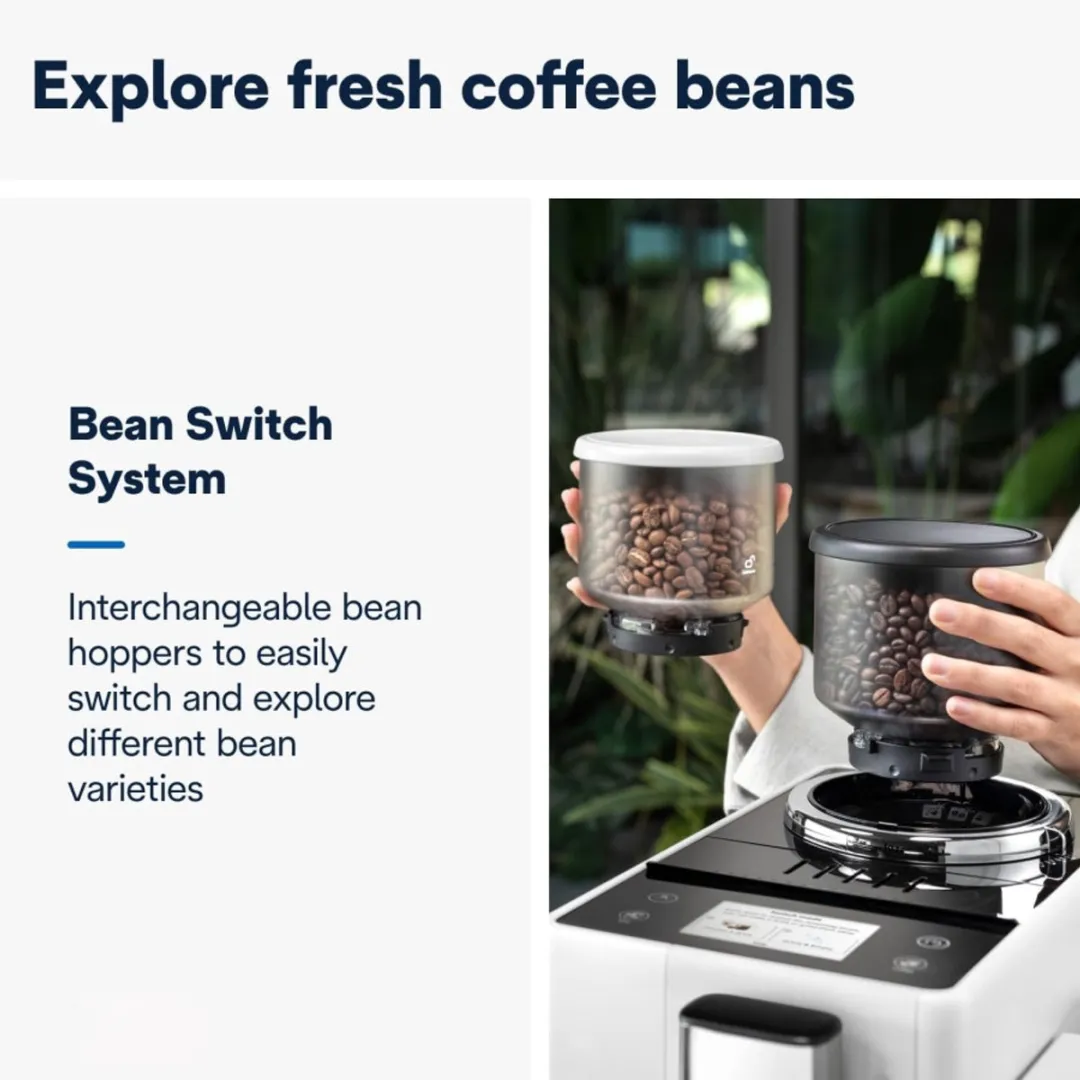 De'Longhi Rivelia EXAM440.55.W Volautomatische Koffiemachine - Wit