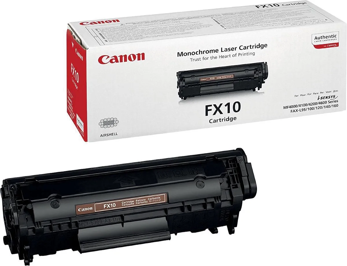 Canon FX-10 Tonercartridge Zwart - 2000 pagina's