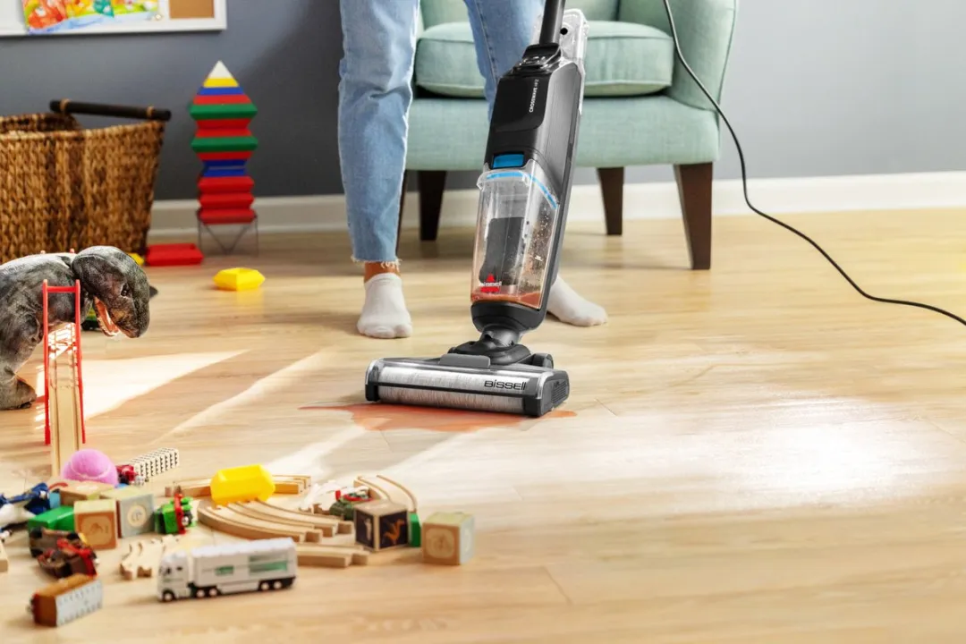 BISSELL CrossWave HF2 Pro HF2 Pro 3848N Stofzuiger/Dweil - 340W - Zwart/Blauw