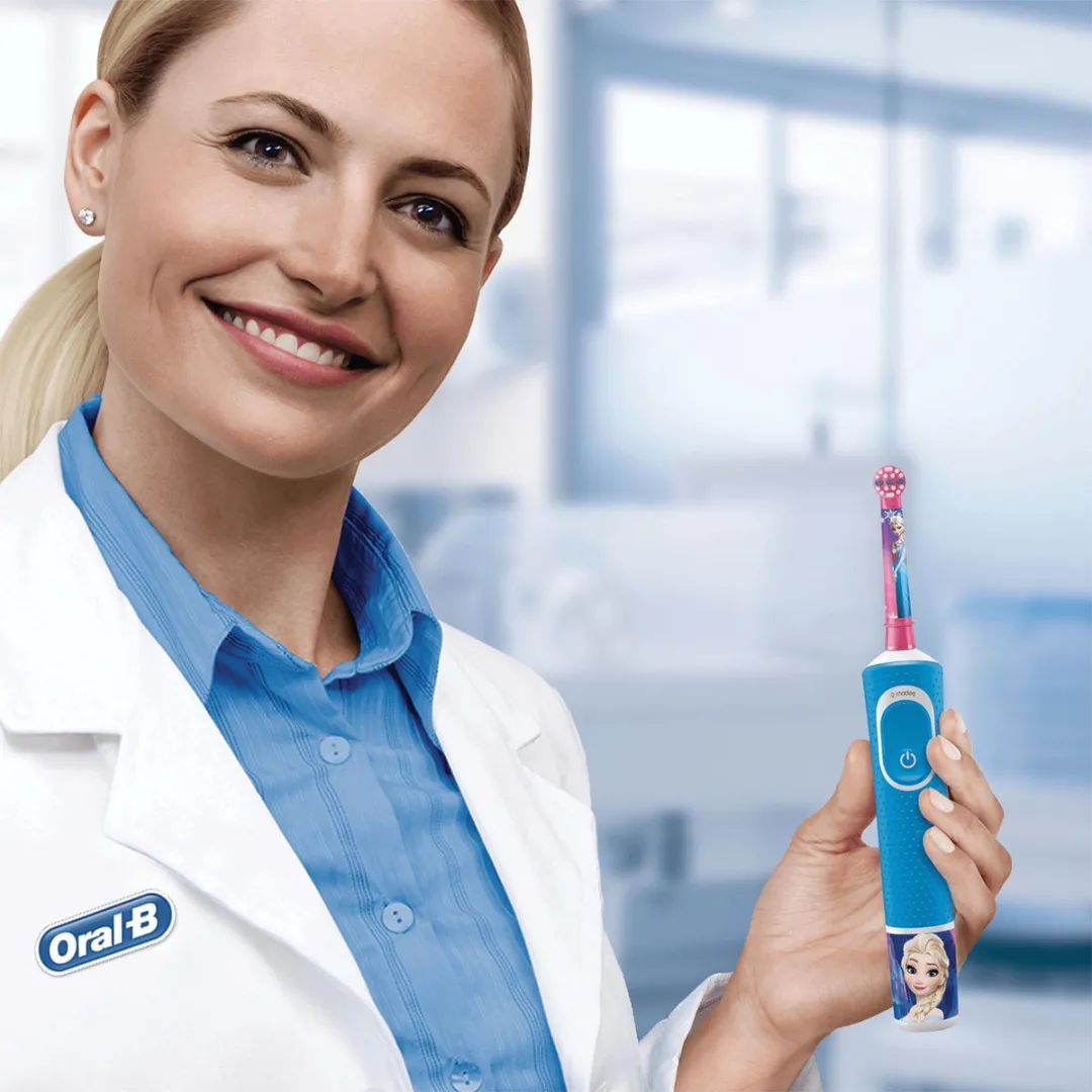 Oral-B Kids Disney Frozen Opzetborstels 8 Stuks - Roze