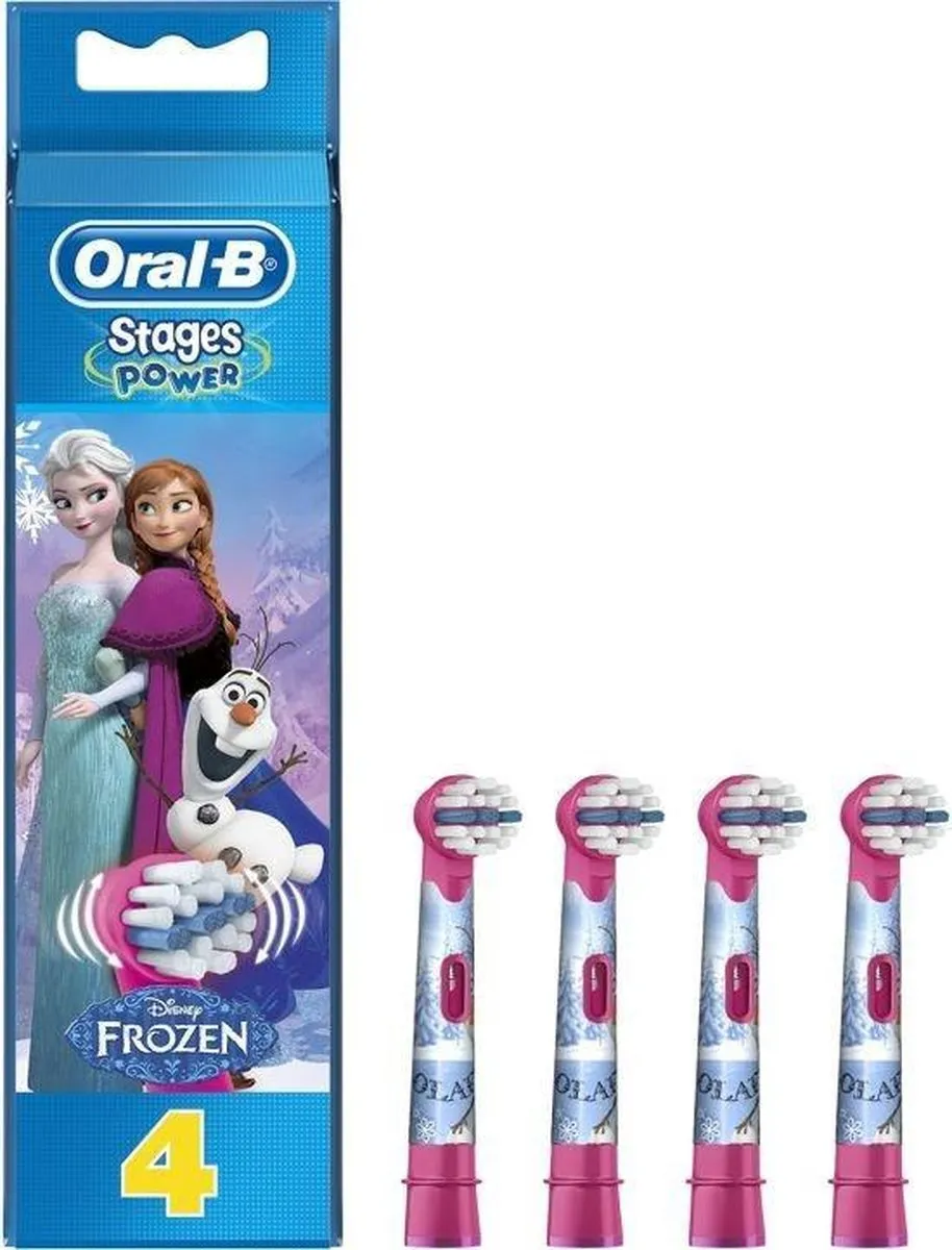 Oral-B Kids Disney Frozen Opzetborstels 8 Stuks - Roze