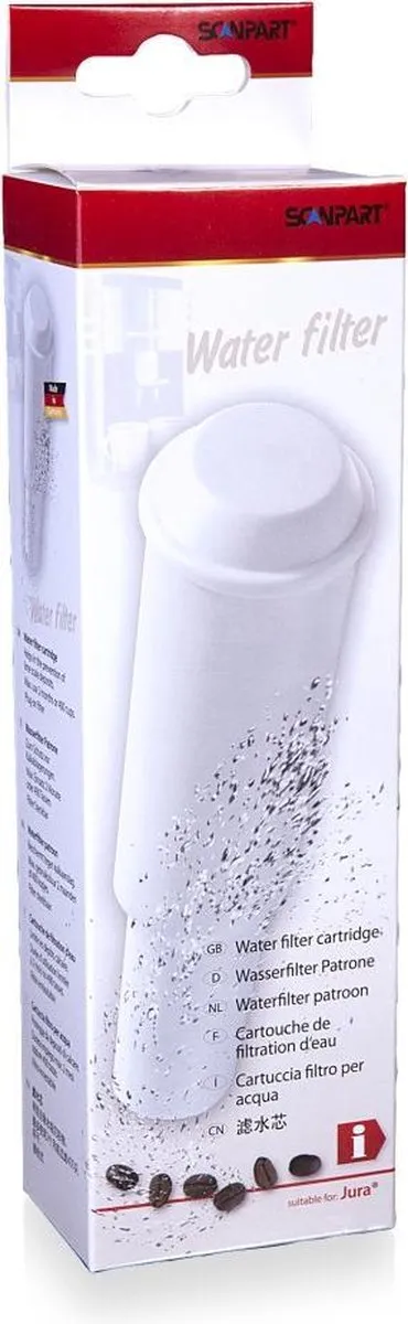 Scanpart Claris White Waterfilter 2790000423 - 1 Stuk - o.a. Jura