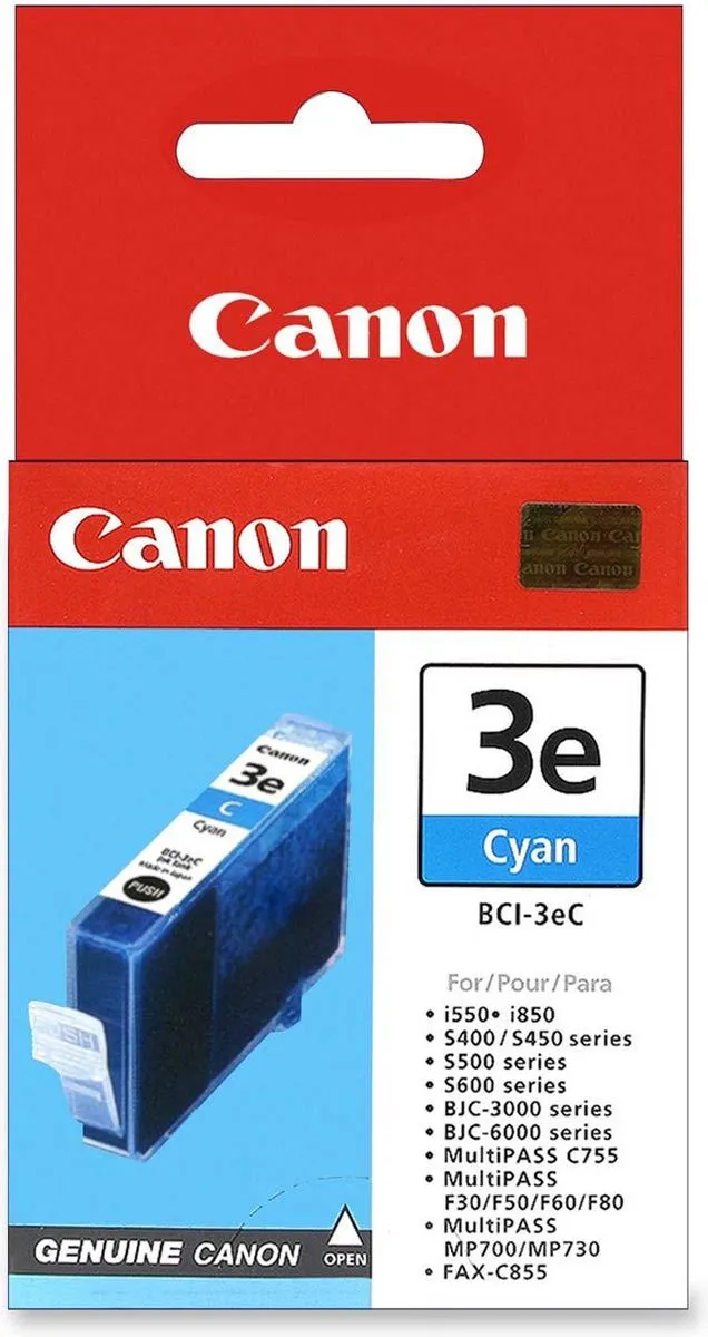 Canon BCI-3EC Inktcartridge Cyaan