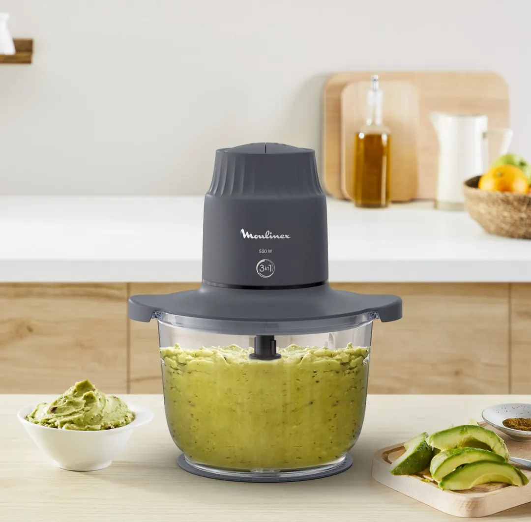Moulinex Choppeo DJ6021 Hakmolen 500W - Grijs