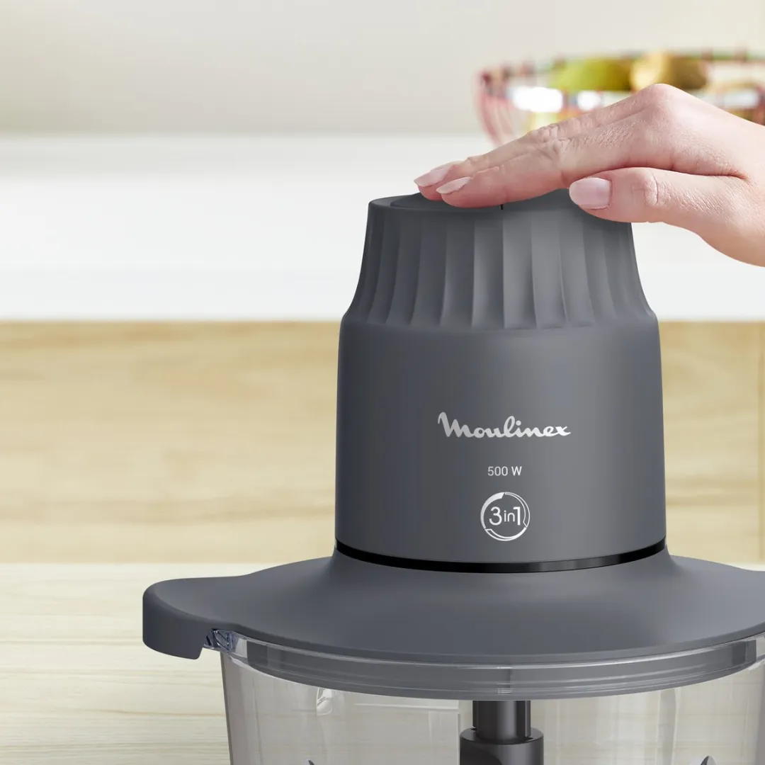 Moulinex Choppeo DJ6021 Hakmolen 500W - Grijs