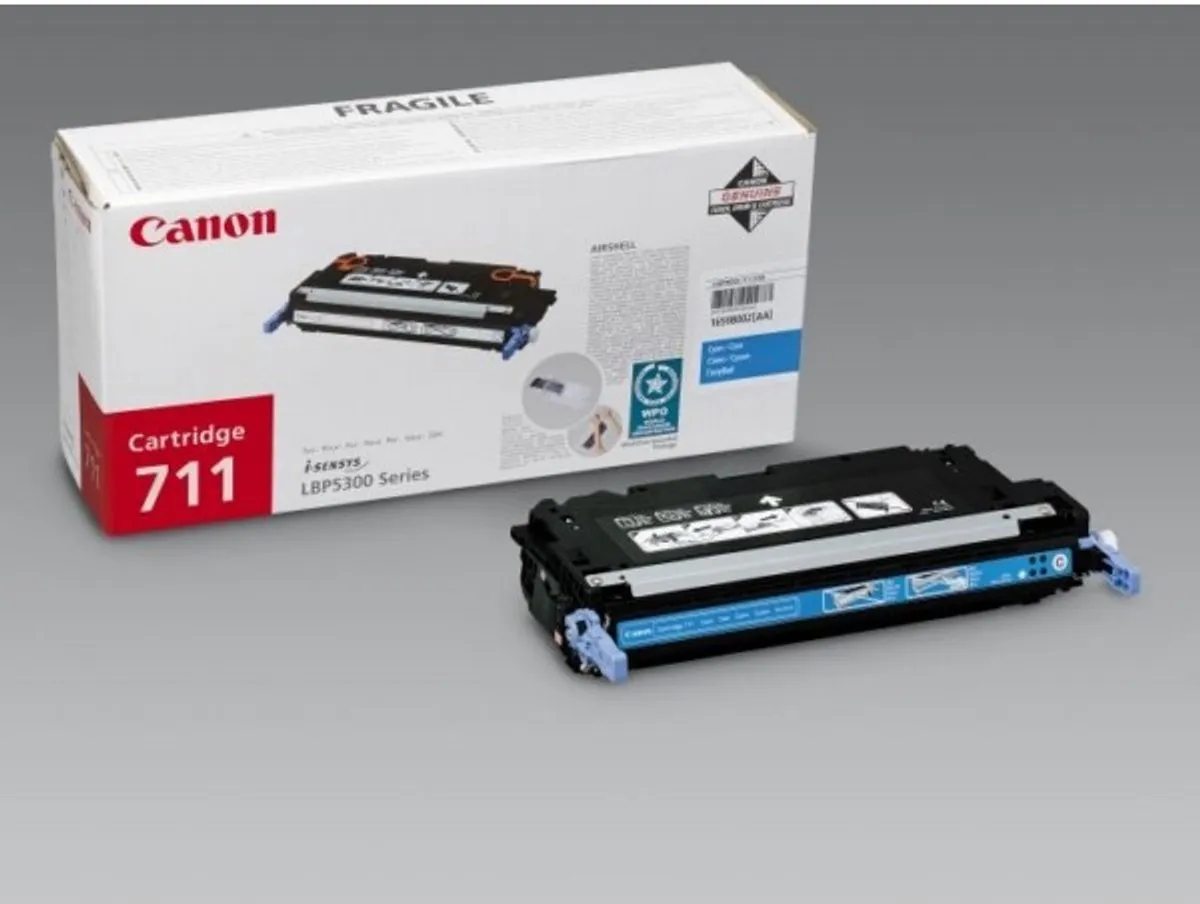 Canon 711 Tonercartridge Cyaan 6000 - 50034732