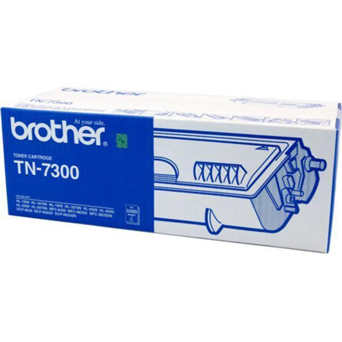 Brother TN-7300 Tonercartridge - Zwart