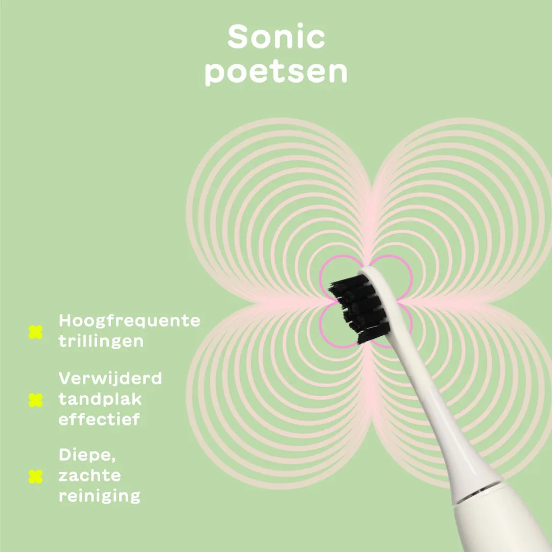 BOOM The Start Sonische Tandenborstel 90 Dagen - Zwart