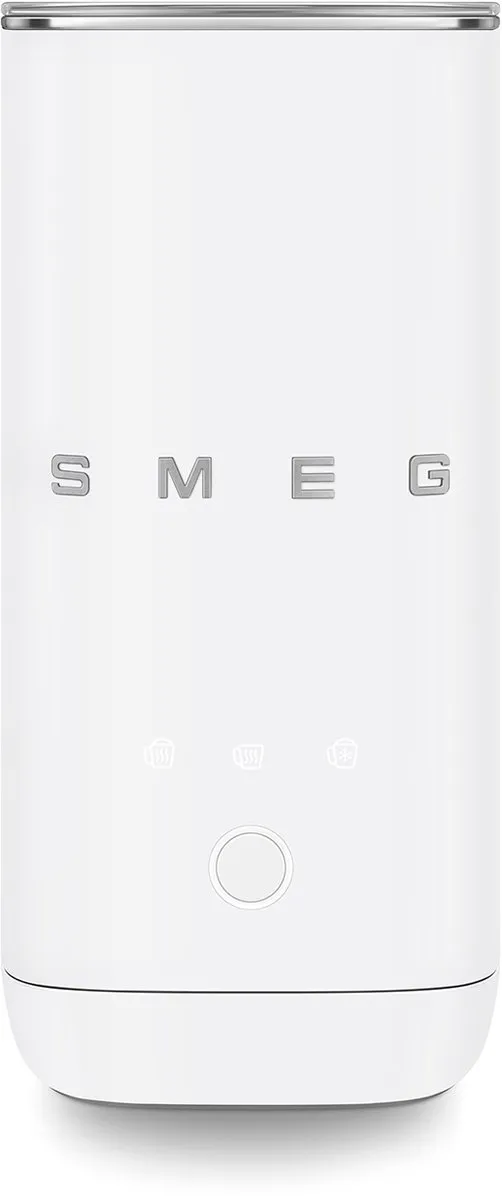 Smeg MFF02 Melkopschuimer 500W - Mat Wit - afbeelding 6 van 6