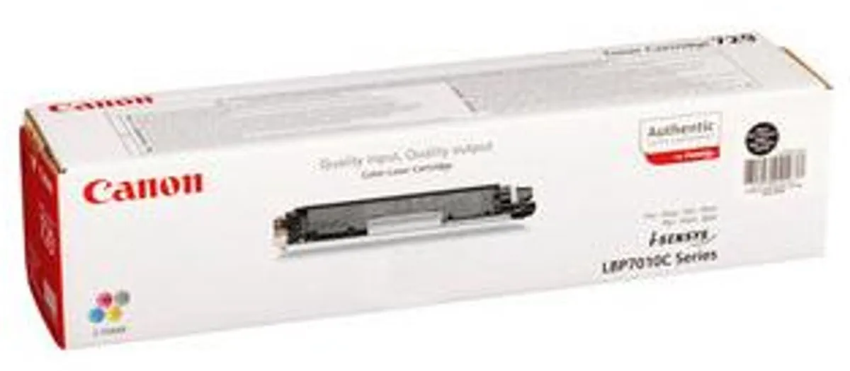 Canon 732HBK Tonercartridge - 12.000 pagina's - Zwart