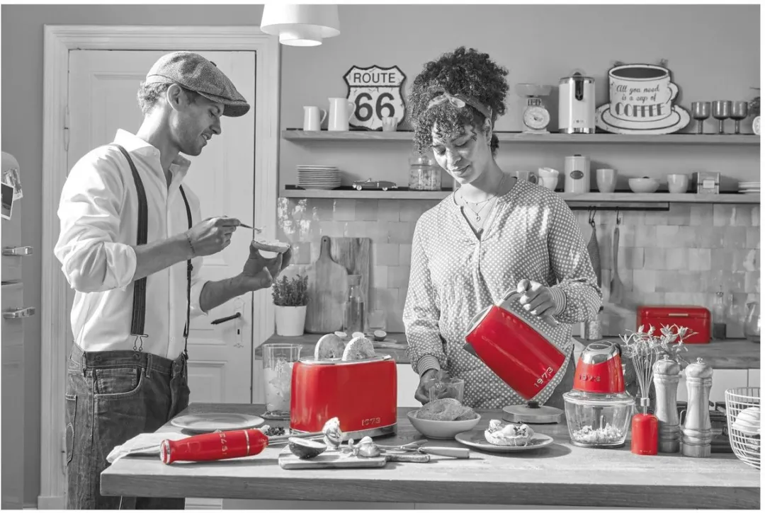 Silvercrest Staafmixerset 600W - Rood