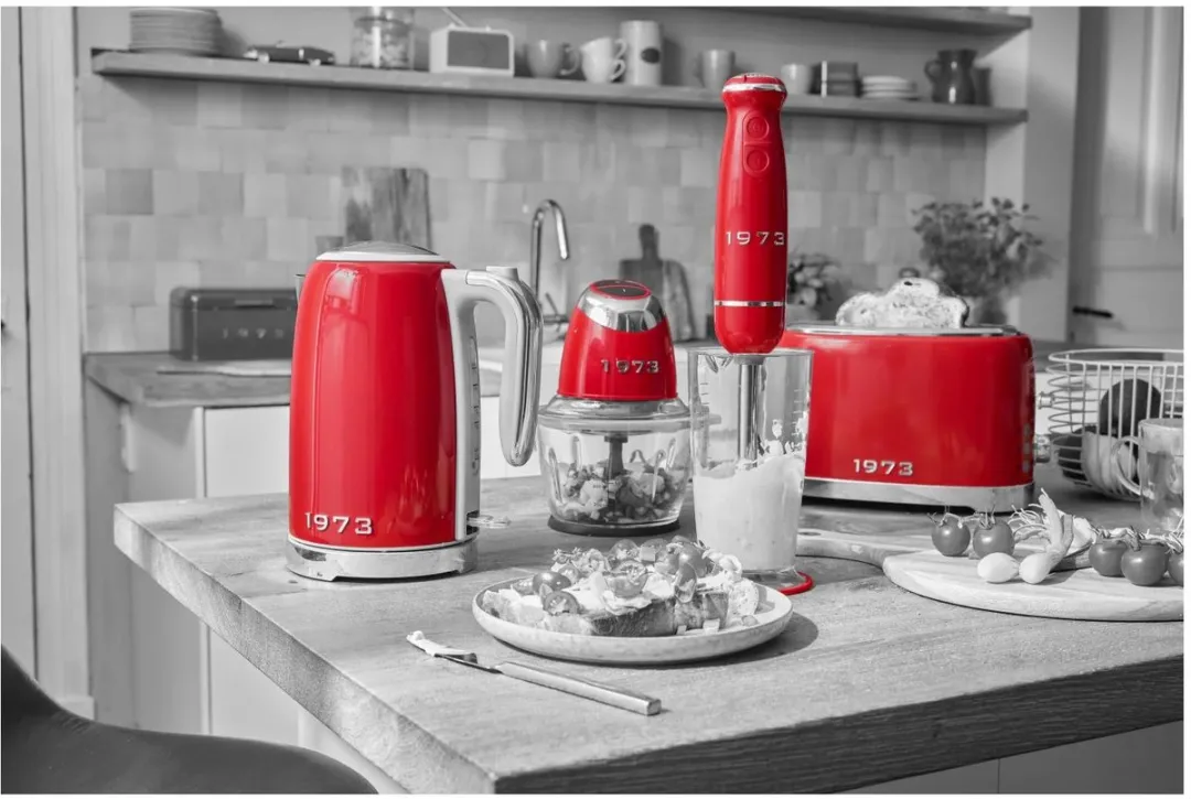 Silvercrest Staafmixerset 600W - Rood