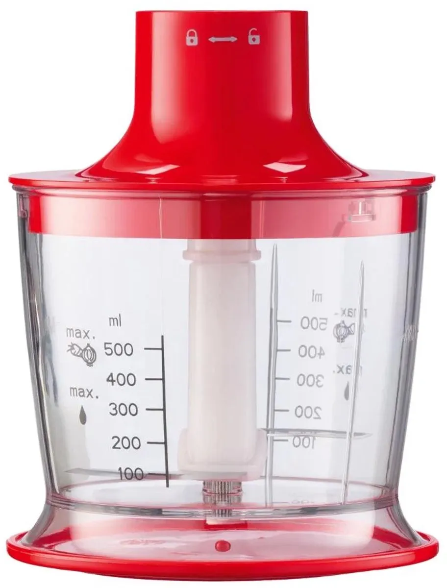 Silvercrest Staafmixerset 600W - Rood