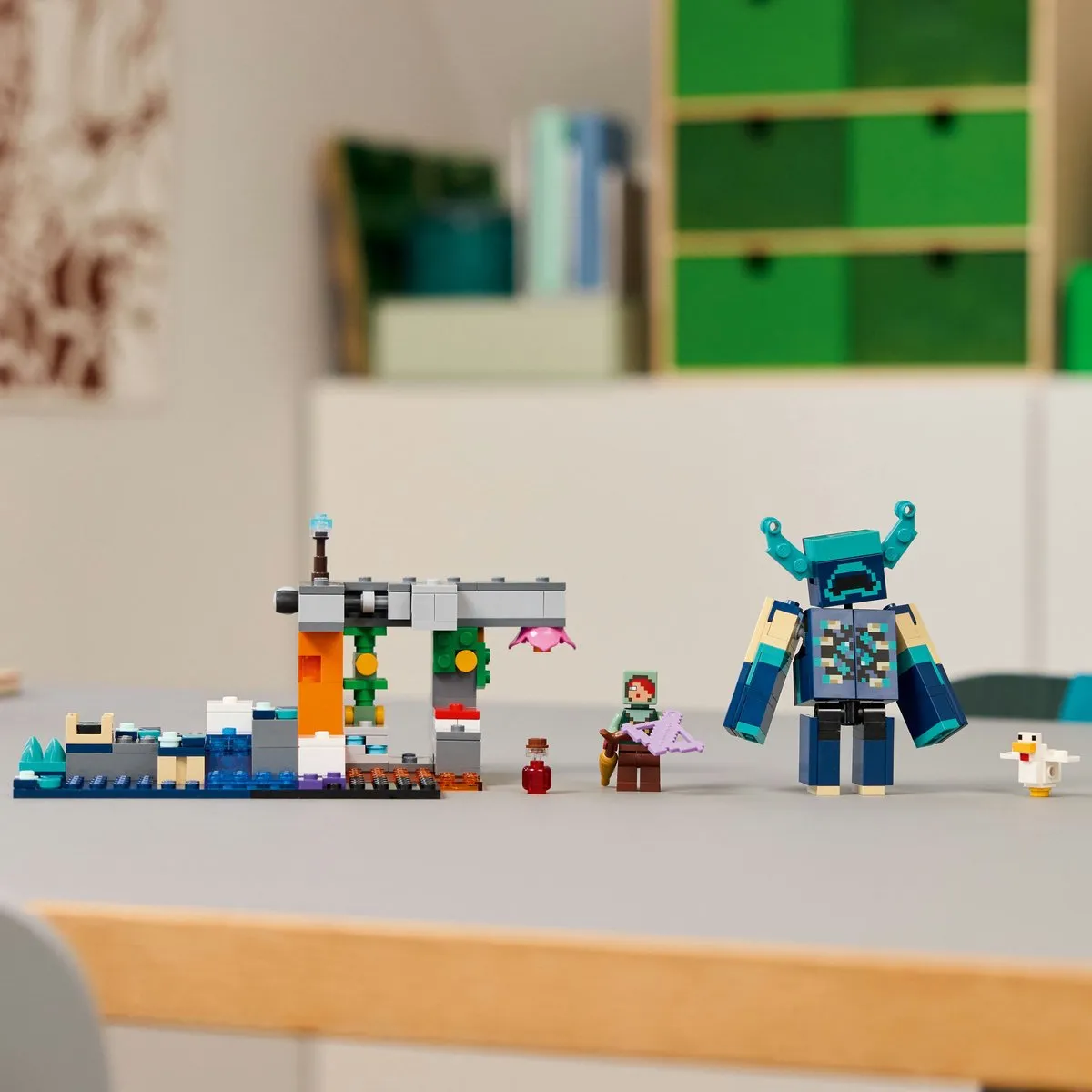 LEGO Minecraft De Ontmoeting met de Opzichter 21274 - 238 Stukken - Multicolor