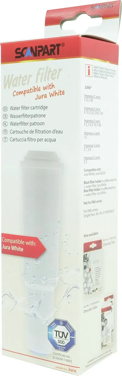 Scanpart Waterfilter Jura Impressa - 2790000820