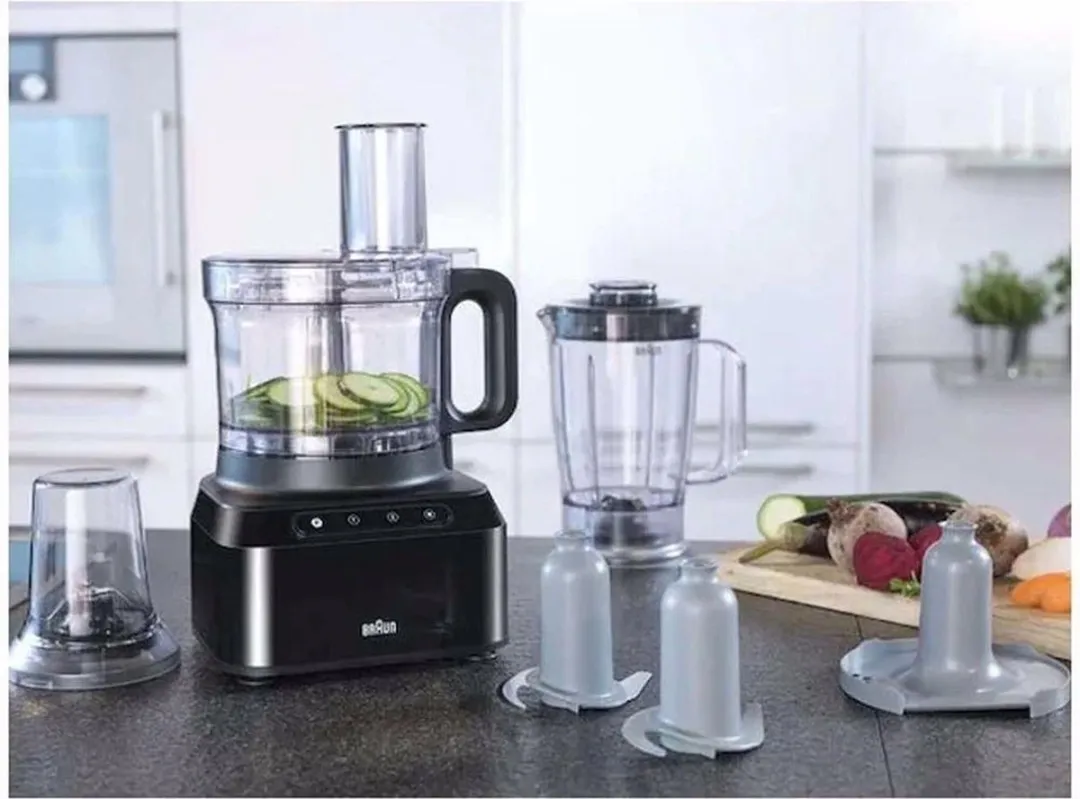Braun FP3132BK Foodprocessor 800W - Zwart