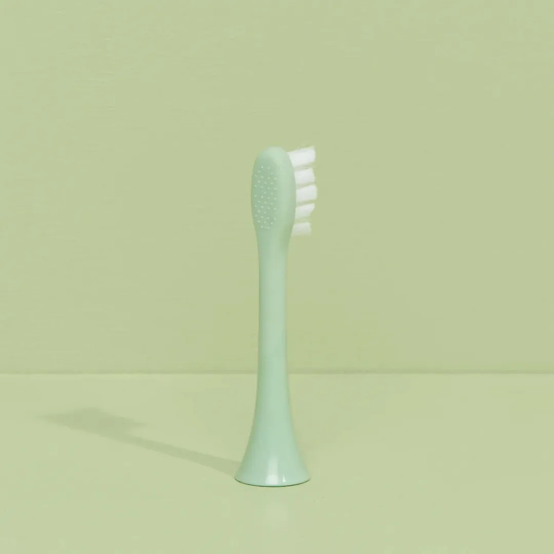 BOOMBRUSH Kiddy Opzetborstels 4 Stuks - Groen