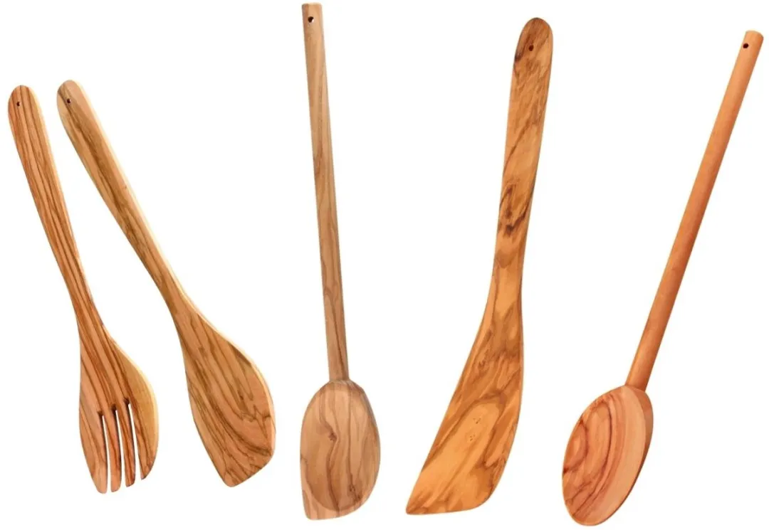 Fackelmann Olijfhouten Saladeset 9902050
