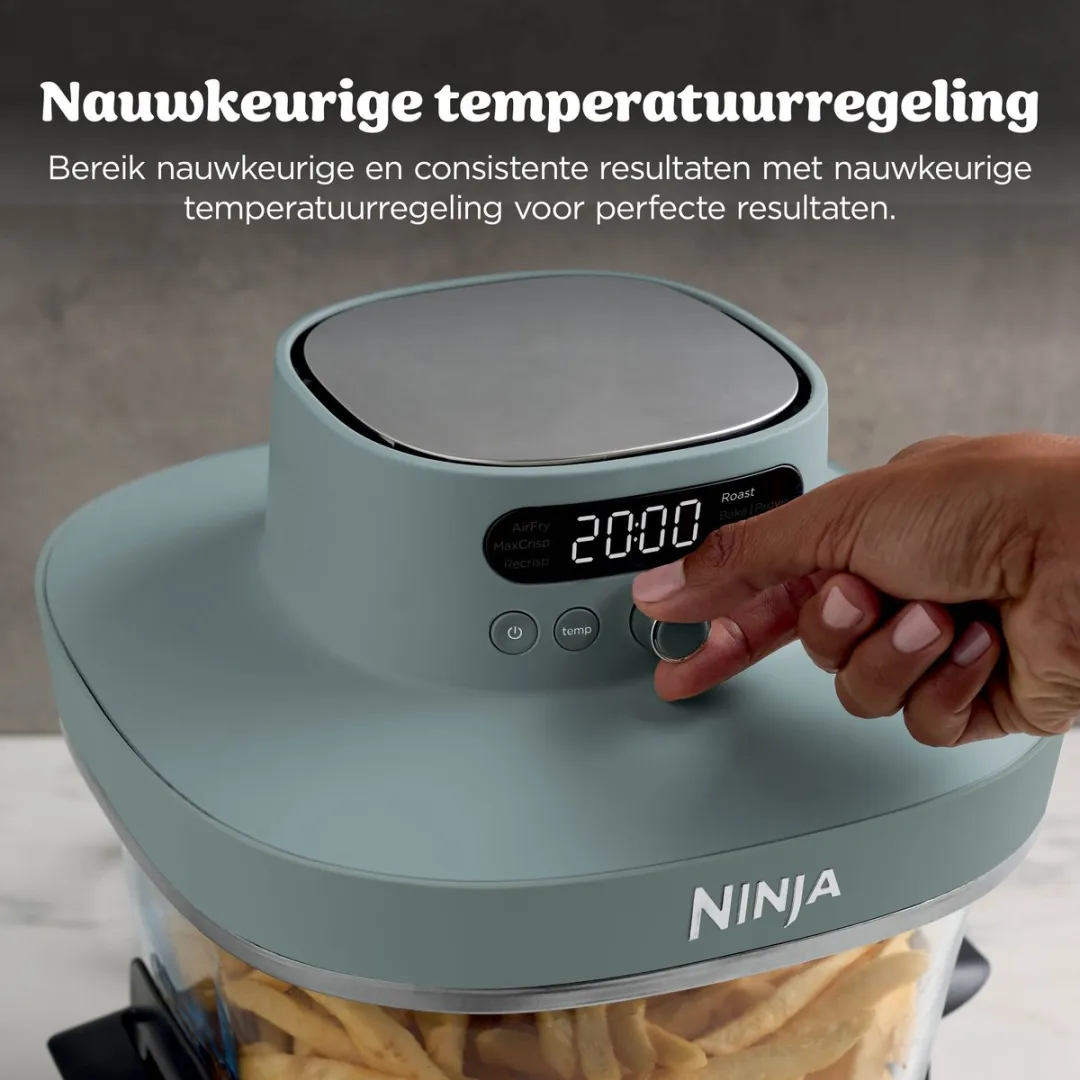 Ninja CRISPi PRO AS101EUGY 7-in-1 Airfryer - 2050W - Grijsgroen