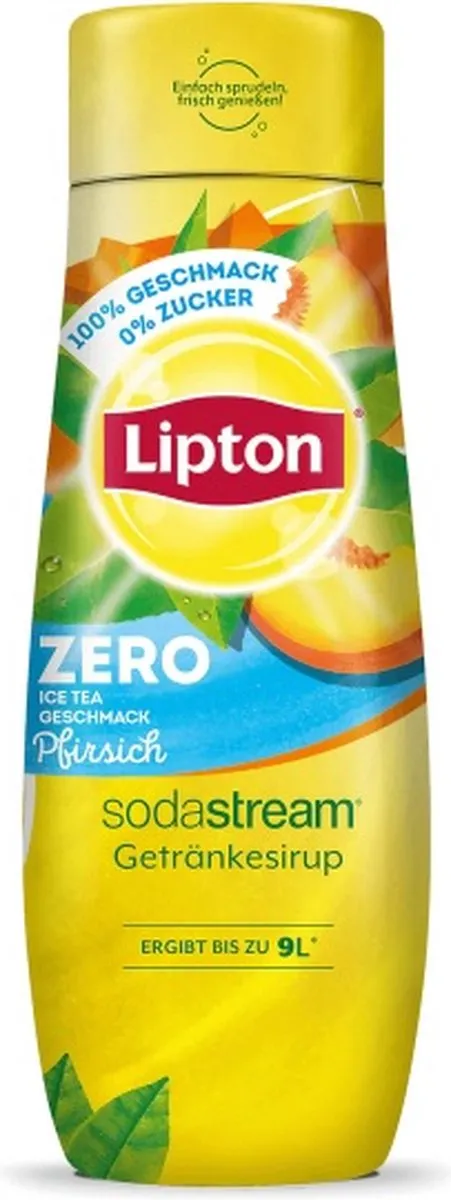 SodaStream Lipton Ice Tea Perzik ZERO Siroop 440ml