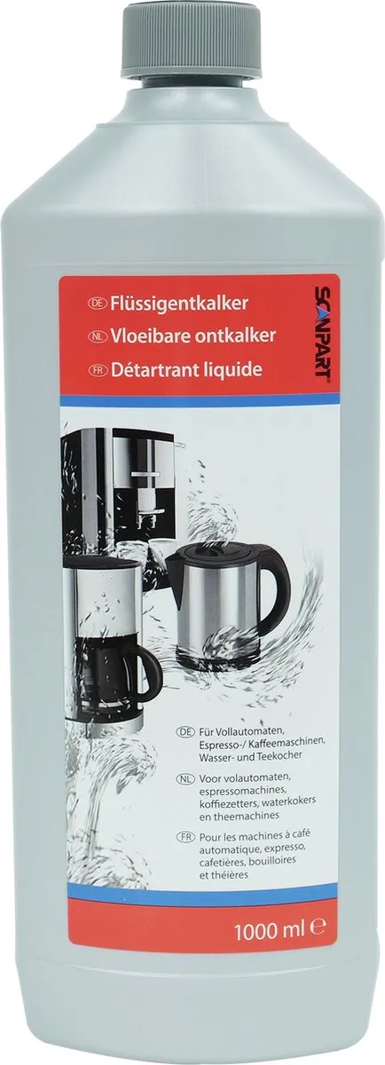 Scanpart Ontkalker Koffiemachine 1L - o.a. Jura/DeLonghi