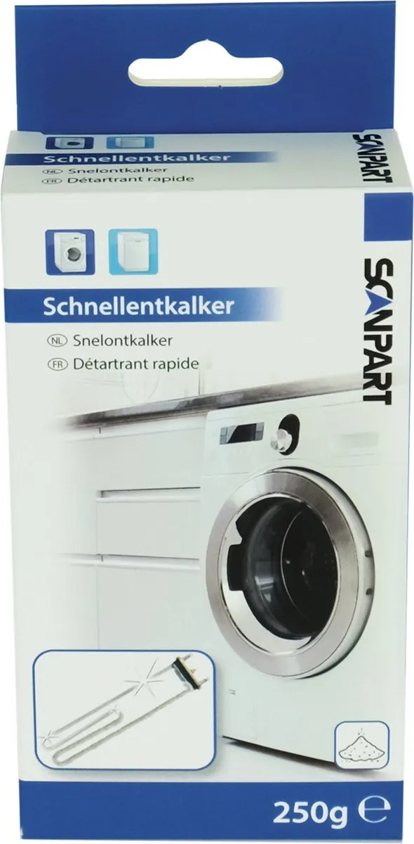 Scanpart Ontkalker Wasmachine 250g - o.a. AEG/Bosch/Miele/Samsung - afbeelding 6 van 6