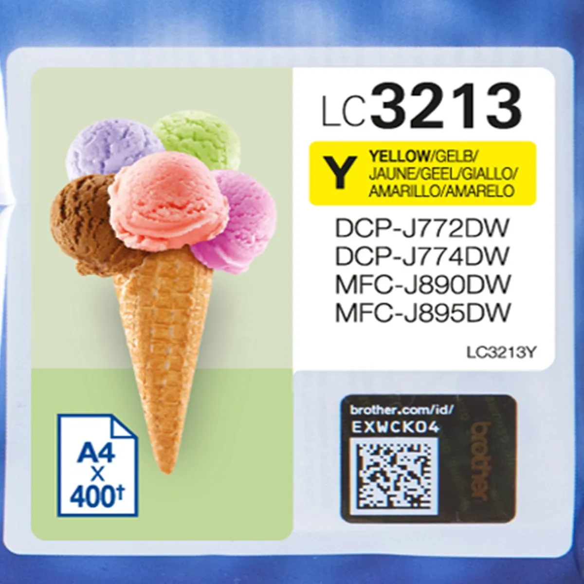 Brother LC-3213Y Inktcartridge Geel - XL 91ml