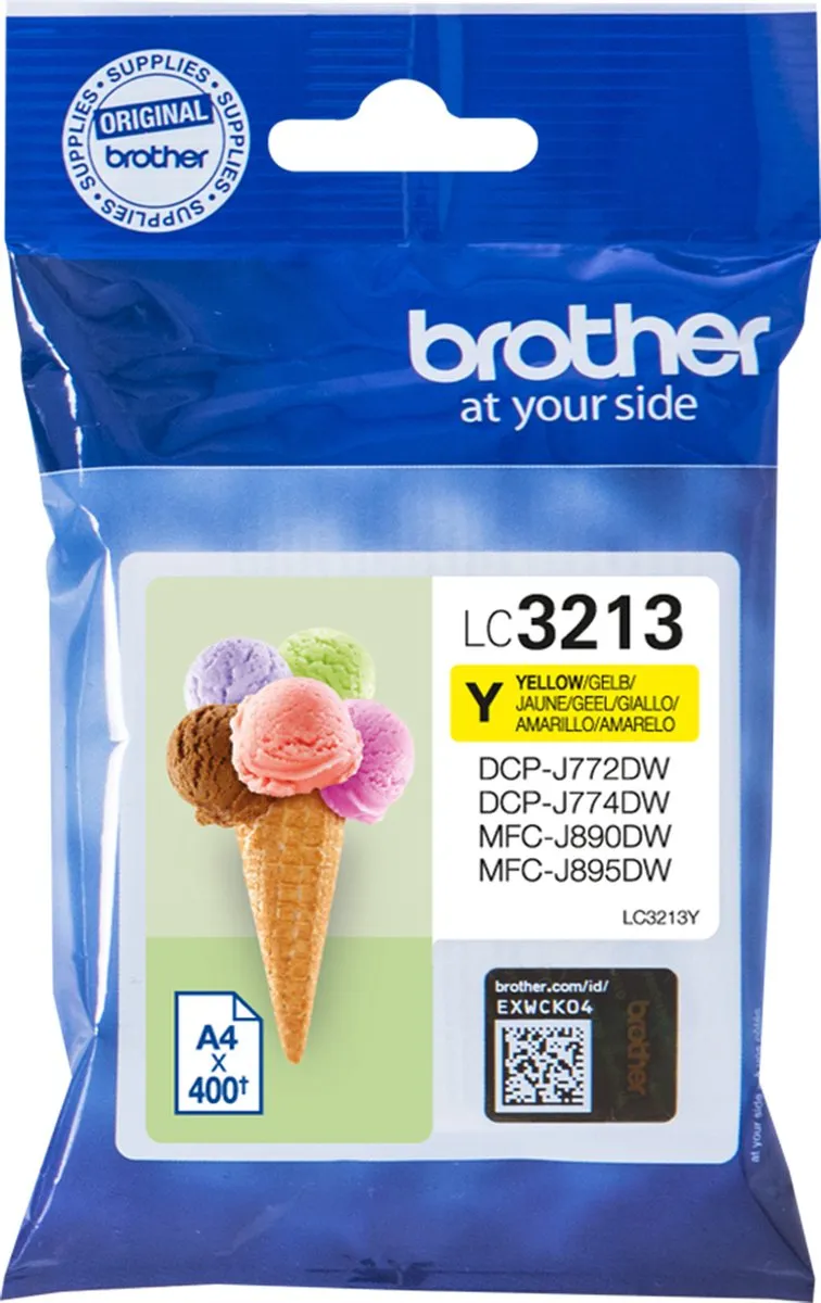 Brother LC-3213Y Inktcartridge Geel - XL 91ml
