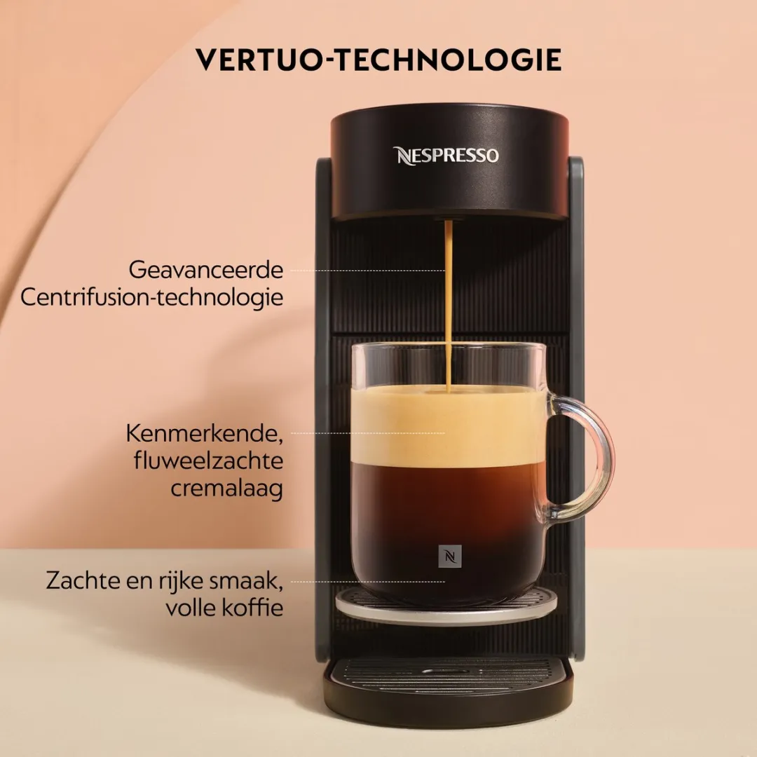 De'Longhi Nespresso Vertuo Up ENV200.GY Koffiemachine - 1.4L - Antraciet