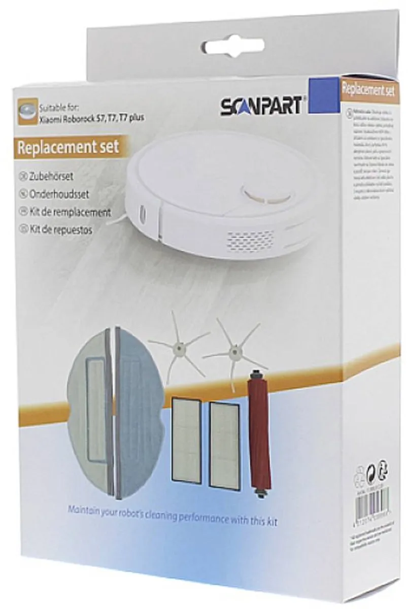 Scanpart Xiaomi Roborock S7/T7/T7+ Onderhoudsset 1190081201 - 7 Stuks