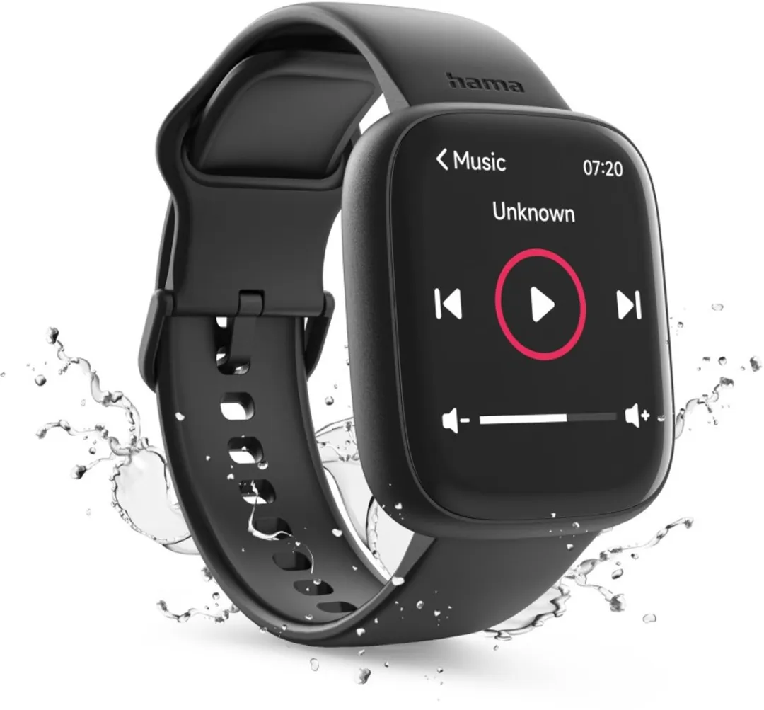 Hama 4000 4 TFT Digitaal Horloge 46mm - Zwart