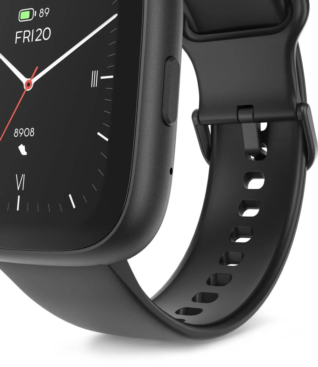 Hama 4000 4 TFT Digitaal Horloge 46mm - Zwart