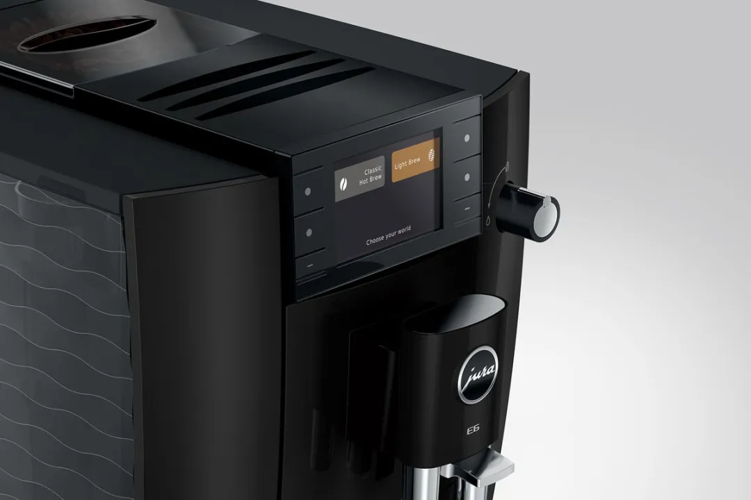 Jura E6 Piano Black Volautomatische Espressomachine - 17 Programma's - afbeelding 6 van 6